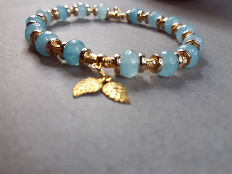 Aqua and Leaf
